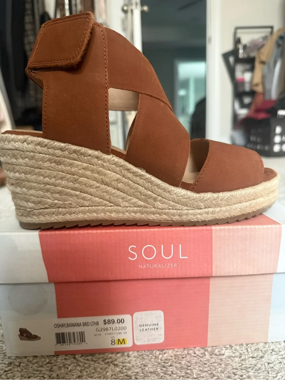 SOUL Naturalizer suede upper